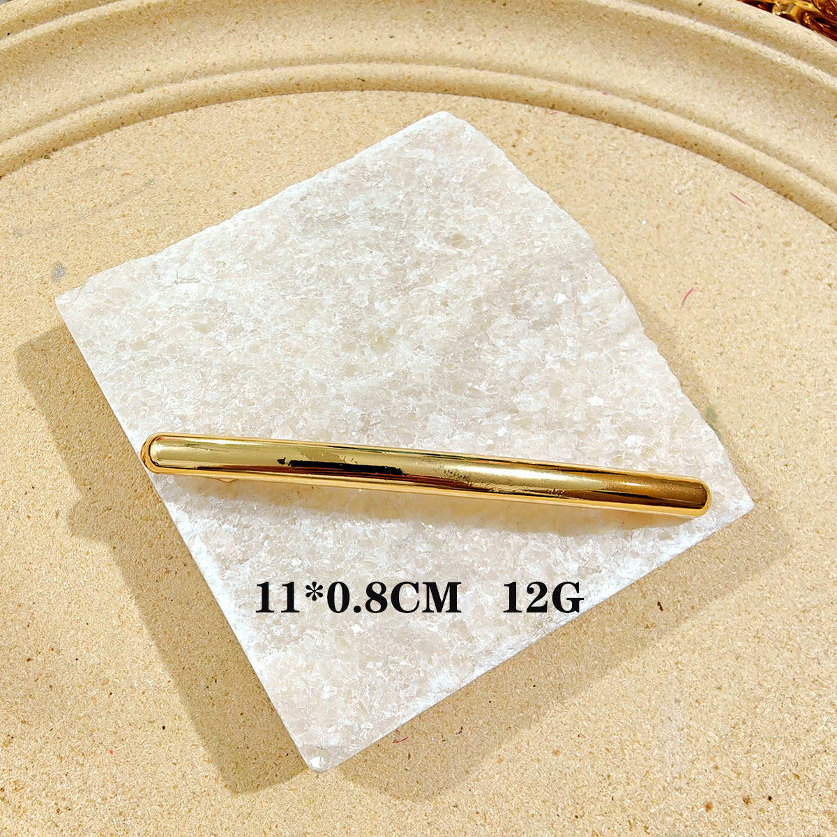 Wholesale Spring Clip Geometric Alloy Hairpin Back Head Ponytail Hair Accessories All-match Fashion Hair Headwear